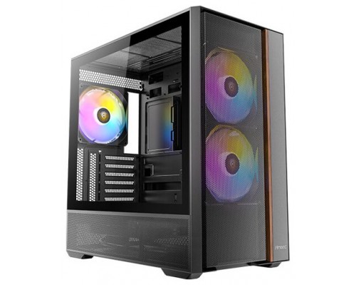 CAJA SEMITORRE ATX FLUX REAR RGB NEGRO ANTEC