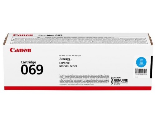TONER CYAN CANON 069