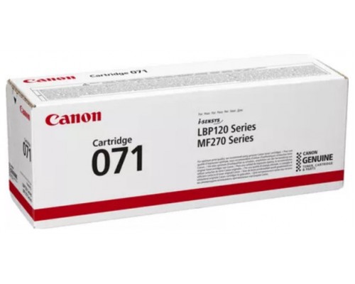 TONER NEGRO CANON 071-AA12 TONER NEGRO CANON 071