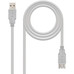 CABLE EXTENSION USB TIPO A-F 3 M BEIGE NANOCABLE