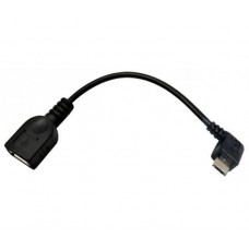 CABLE HOST OTG ACODADO TIPO MICRO B/M-A/H 15 CM NANOCABLE