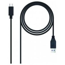 CABLE USB 3.1 GEN2 10Gbps 3A TIPO USB-C A USB-A 1.5 M NEGRO NANOCABLE-AA1 CABLE USB 3.1 GEN2 10Gbps 3A TIPO USB-C A USB-A 1.5 M NEGRO NANOCABLE