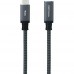 CABLE USB-C 3.2 Gen2x2 20Gbp 100W/5A, MALLADO USB-C/M-H 0.5 M NEGRO NANOCABLE