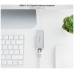 CONVERSOR USB-C A ETHERNET 10/100/1000 Mbps 15 CM PLATA NANOCABLE