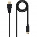 CABLE HDMI-MINI HDMI TIPO M-M 1.8 M NANOCABLE-AA1 CABLE HDMI-MINI HDMI TIPO M-M 1.8 M NANOCABLE