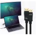 CABLE DISPLAYPORT VESA 1.4 DP/M-DP/M NEGRO 0.5 M NANOCABLE