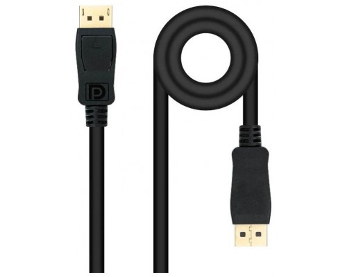 CABLE DISPLAYPORT 1.4 DP/M-DP/M NEGRO 3 M NANOCABLE