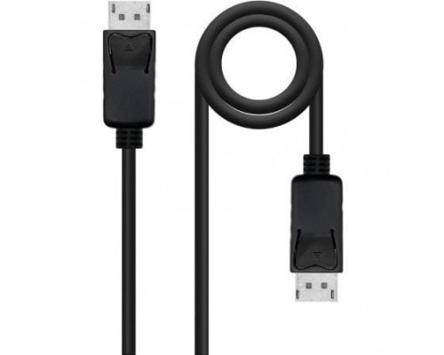 CABLE DISPLAYPORT 1.2 CCS DP/M-DP/M NEGRO 1 M NANOCABLE-AA1 CABLE DISPLAYPORT 1.2 CCS DP/M-DP/M NEGRO 1 M NANOCABLE