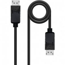 CABLE DISPLAYPORT CCS 1.4 DP/M-DP/M NEGRO 5 M NANOCABLE-AA2 CABLE DISPLAYPORT CCS 1.4 DP/M-DP/M NEGRO 5 M NANOCABLE