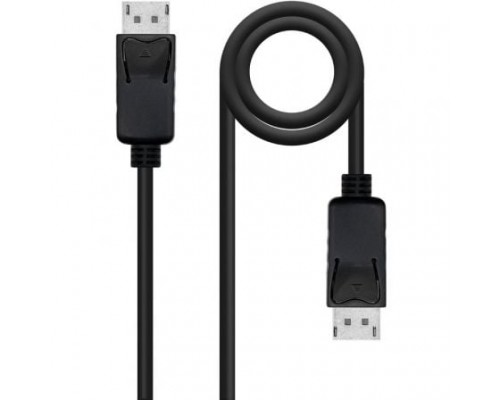 CABLE DISPLAYPORT CCS 1.4 DP/M-DP/M NEGRO 5 M NANOCABLE