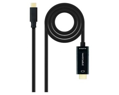 CONVERSOR USB-C A HDMI USB-C/M-HDMI/M 5 M NANOCABLE