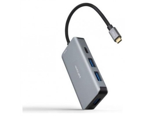 HUB USB-C 5 PUERTOS USB 3.2 15 CM NANOCABLE