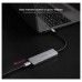 HUB USB-C 4 PUERTOS USB-C + USB-C PD 10 CM NANOCABLE