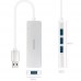 HUB 4 PUERTOS USB 3.0 18 CM NANOCABLE