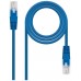 CABLE DE RED LATIGUILLO RJ45 UTP CAT6 AWG24 0.30 M AZUL NANOCABLE-AA0 CABLE DE RED LATIGUILLO RJ45 UTP CAT6 AWG24 0.30 M AZUL NANOCABLE