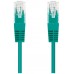 CABLE DE RED LATIGUILLO RJ45 UTP CAT6 AWG24 0.30 M VERDE NANOCABLE