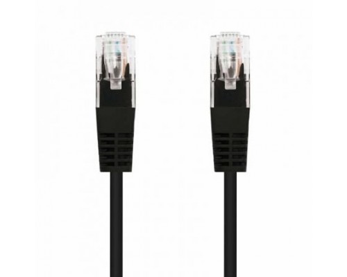 CABLE DE RED LATIGUILLO RJ45 UTP CAT6 AWG24 3 M NEGRO NANOCABLE-AA1 CABLE DE RED LATIGUILLO RJ45 UTP CAT6 AWG24 3 M NEGRO NANOCABLE