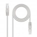 CABLE DE RED LATIGUILLO RJ45 CAT6 UTP 30 M GRIS NANOCABLE
