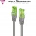 CABLE DE RED LATIGUILLO UTP CCA CAT6 AWG26 0.25 M GRIS NANOCABLE