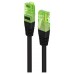 CABLE DE RED LATIGUILLO UTP CCA CAT6 AWG26 20 M NEGRO NANOCABLE