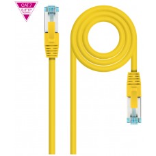 CABLE DE RED LATIGUILLO 600MHZ LSZH SFTP PIMF CAT7 AWG26 2 M AMARILLO NANOCABLE-AA1 CABLE DE RED LATIGUILLO 600MHZ LSZH SFTP PIMF CAT7 AWG26 2 M AMARILLO NANOCABLE