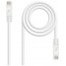 CABLE DE RED LATIGUILLO RJ45 UTP CAT6A AWG24 LSZH 0.30 M BLANCO NANOCABLE