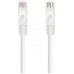 CABLE DE RED LATIGUILLO RJ45 UTP CAT6A AWG24 LSZH 0.30 M BLANCO NANOCABLE