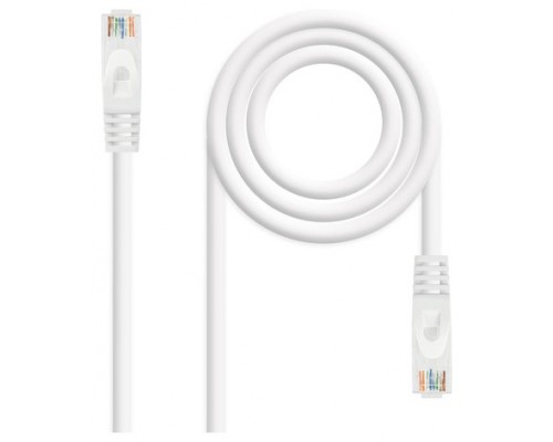 CABLE DE RED LATIGUILLO RJ45 UTP CAT6A AWG24 2 M BLANCO NANOCABLE-AA1 CABLE DE RED LATIGUILLO RJ45 UTP CAT6A AWG24 2 M BLANCO NANOCABLE