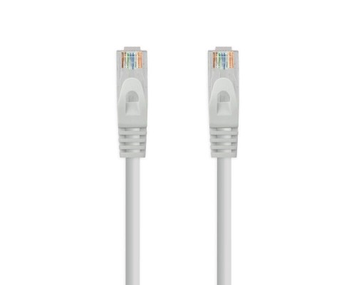 CABLE DE RED LATIGUILLO RJ45 UTP CAT6A AWG24 15 M GRIS NANOCABLE