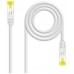CABLE DE RED LATIGUILLO RJ45 SFTP CAT6A AWG26 0.30 M BLANCO NANOCABLE