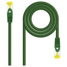 CABLE DE RED LATIGUILLO RJ45 SFTP CAT6A AWG26 2 M VERDE NANOCABLE-AA1 CABLE DE RED LATIGUILLO RJ45 SFTP CAT6A AWG26 2 M VERDE NANOCABLE