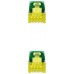 CABLE DE RED LATIGUILLO RJ45 SFTP CAT6A AWG26 2 M VERDE NANOCABLE