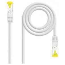 CABLE DE RED LATIGUILLO RJ45 SFTP CAT6A AWG26 2 M BLANCO NANOCABLE-AA1 CABLE DE RED LATIGUILLO RJ45 SFTP CAT6A AWG26 2 M BLANCO NANOCABLE