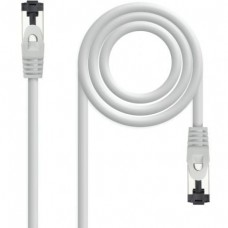 CABLE DE RED LATIGUILLO SSTP CAT8.1 AWG26 0.5 M GRIS NANOCABLE