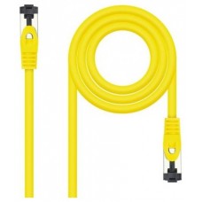 CABLE DE RED LATIGUILLO SSTP CAT8.1 AWG26 1 M AMARILLO NANOCABLE-AA1 CABLE DE RED LATIGUILLO SSTP CAT8.1 AWG26 1 M AMARILLO NANOCABLE