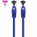 CABLE DE RED LATIGUILLO SSTP CAT8.1 AWG26 2 M AZUL NANOCABLE