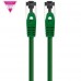 CABLE DE RED LATIGUILLO SSTP CAT8.1 AWG26 2 M VERDE NANOCABLE