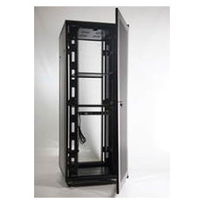 ARMARIO DE SUELO RACK 19"" 42U 600x1000 PUERTA DE CRISTAL