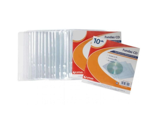 FUNDAS GRAFOPLAS CD 10UDS SIN TALAD