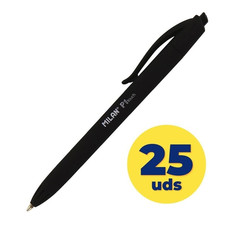 BOLIGRAFO MILAN P1 TOUCH NEGRO 25U