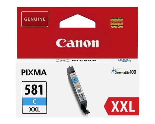 CARTUCHO TINTA CYAN CANON CLI-581 XXL