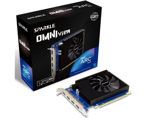 VGA INTEL ARC A310 OMNI VIEW GDDR6 4 GB 4xHDMI SPARKLE-AA29 VGA INTEL ARC A310 OMNI VIEW GDDR6 4 GB 4xHDMI SPARKLE