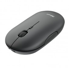 RATON OPTICO WIRELESS RECARGABLE PUCK NEGRO TRUST
