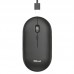 RATON OPTICO WIRELESS RECARGABLE PUCK NEGRO TRUST