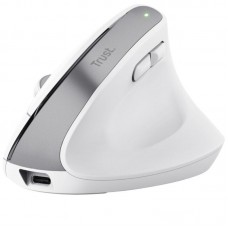 RATON OPTICO WIRELESS ERGONOMICO VERTICAL BAYO+ BLANCO TRUST