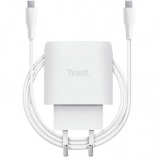 CARGADOR PARED/VIAJE USB-C 45W MAXO BLANCO TRUST