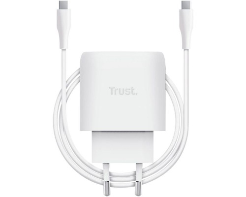CARGADOR PARED/VIAJE USB-C 45W MAXO BLANCO TRUST-AA5 CARGADOR PARED/VIAJE USB-C 45W MAXO BLANCO TRUST