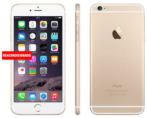 APPLE iPHONE 6 PLUS 128 GB GOLD REACONDICIONADO GRADO A