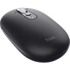 RATON OPTICO WIRELESS FINO SERON NEGRO TRUST