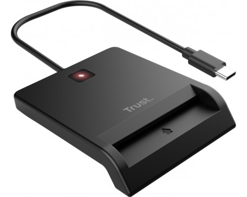 LECTOR TARJETAS EXTERNO USB-C PRIMO NEGRO TRUST